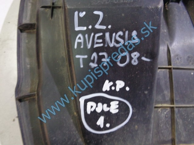 ľavý zadný podblatník na toyotu avensis T27, 52592-05020